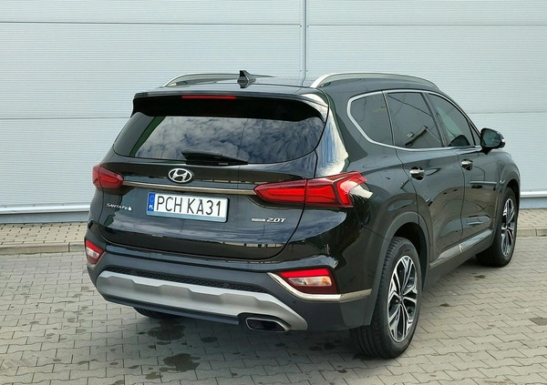 Hyundai Santa Fe cena 139900 przebieg: 44100, rok produkcji 2020 z Świecie małe 781